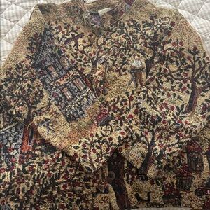 Vintage Sugar Street Weavers Jacket! Gorgeous and rare! Size XL! Made in USA!